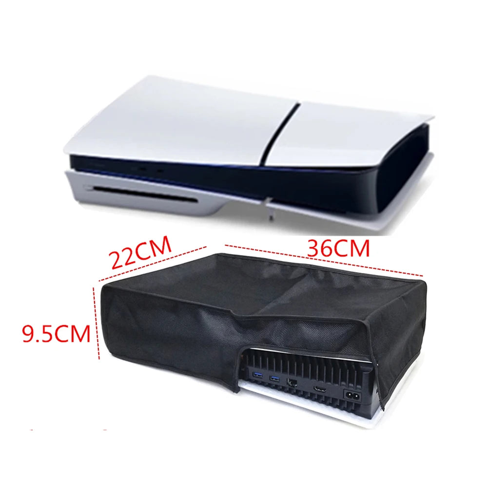 Vertical/Horizontal Dust Cover for PS5 Slim Protective Case Anti-Scratch Host Guard Case for Playstation 5 Slim Accessories