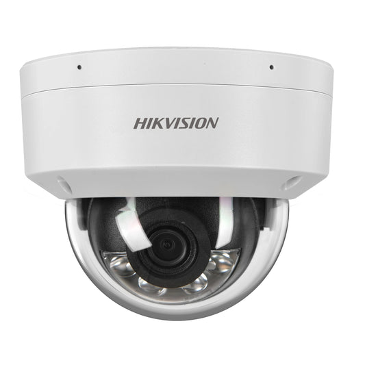 Hikvision 8MP IP Camera DS-2CD1183G2-LIUF POE Built-in Mic 4K Smart Hybrid Light Dual-Light SD Card Slot IR Dome Network Camera