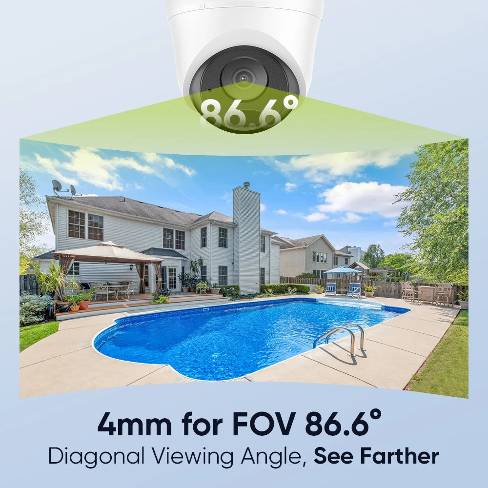 SANNCE 3MP POE Video Security Surveillance System CCTV Kit 8CH NVR Recorder night vision Smart IR Ip camera Built-in Mic Cameras