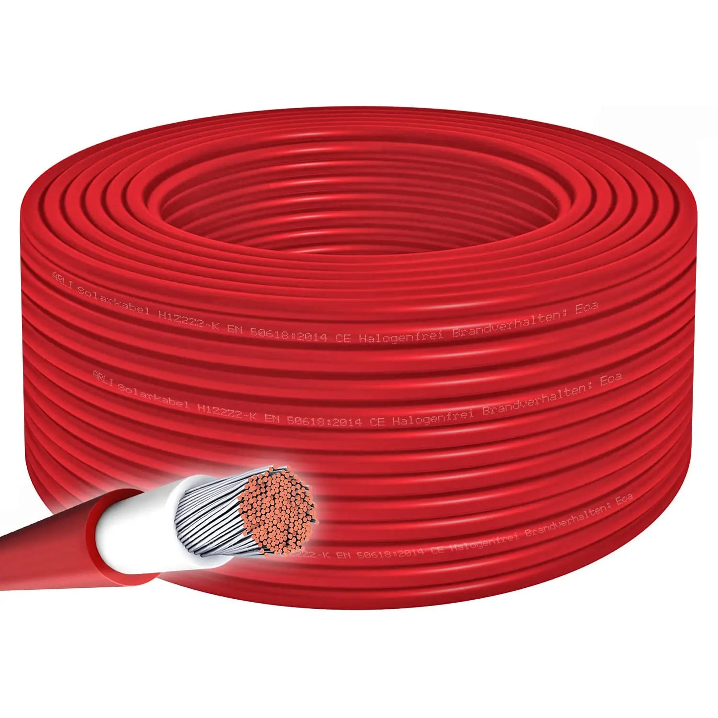 PowMr 100m Solar Cable 4/6mm² Black Red Solar PV Cable 10/12 AWG IP68 Extension for Solar System Photovoltaic System Solar Panel