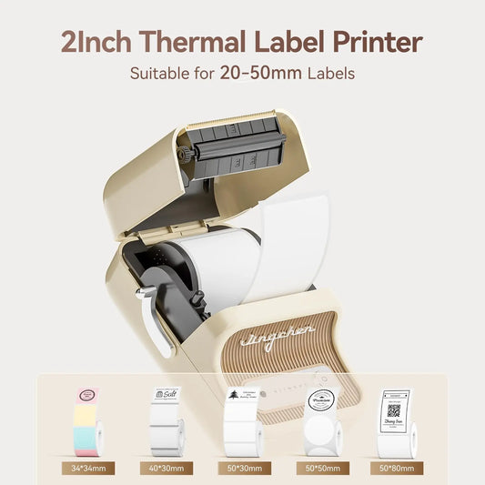 Niimbot B21 Thermal Label Maker Pocket Self-adhesive Paper Printer 20-50mm Print Width Label Machine for Business Home Office