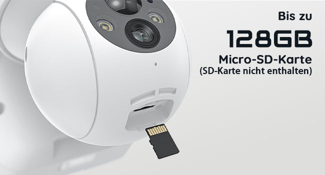 BOIFUN  2K WiFi-Wireless Outdoor Home Security Camera with Solar Panel, Two-Way Audio, Night Vision , 14400mAh Internal Battery