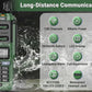 Baofeng UV 9R PRO IP68 Waterproof Walkie Talkie UHF/VHF 8W Dual Band High Power Long Range Radio + Earpiece