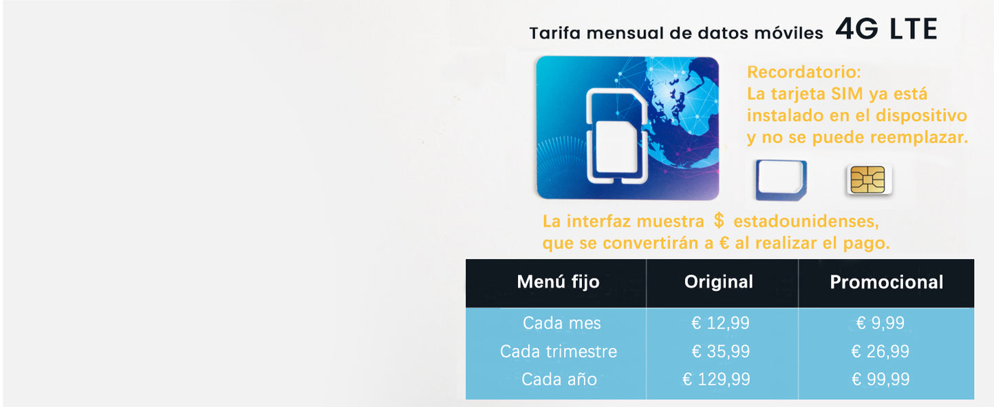 ieGeek 4G/3G LTE Outdoor Solar Wireless Surveillance Camera, 2K IP Camera SIM Card with 10000mAh Battery, Color Night Vision