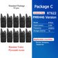 10 Pcs Wholesale Mini Walkie Talkie Retevis Rechargeable Walkie-talkies Two-way Radio RT622 PMR446 Radio Hotel Restaurant Retail