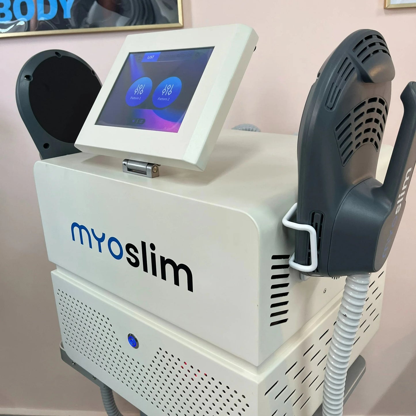 MYoslim Sculpt Machine 15Tesla 6500w EMS RF Fat Slimming Burning Muscle Stimulation Body Sculpting 15 Electromagnetic Therapy