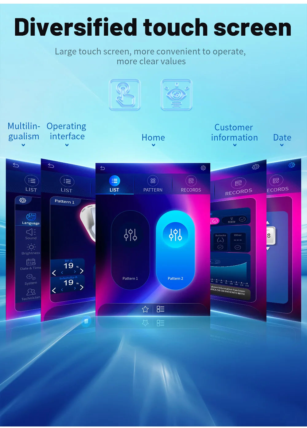 MYoslim Sculpt Machine 15Tesla 6500w EMS RF Fat Slimming Burning Muscle Stimulation Body Sculpting 15 Electromagnetic Therapy