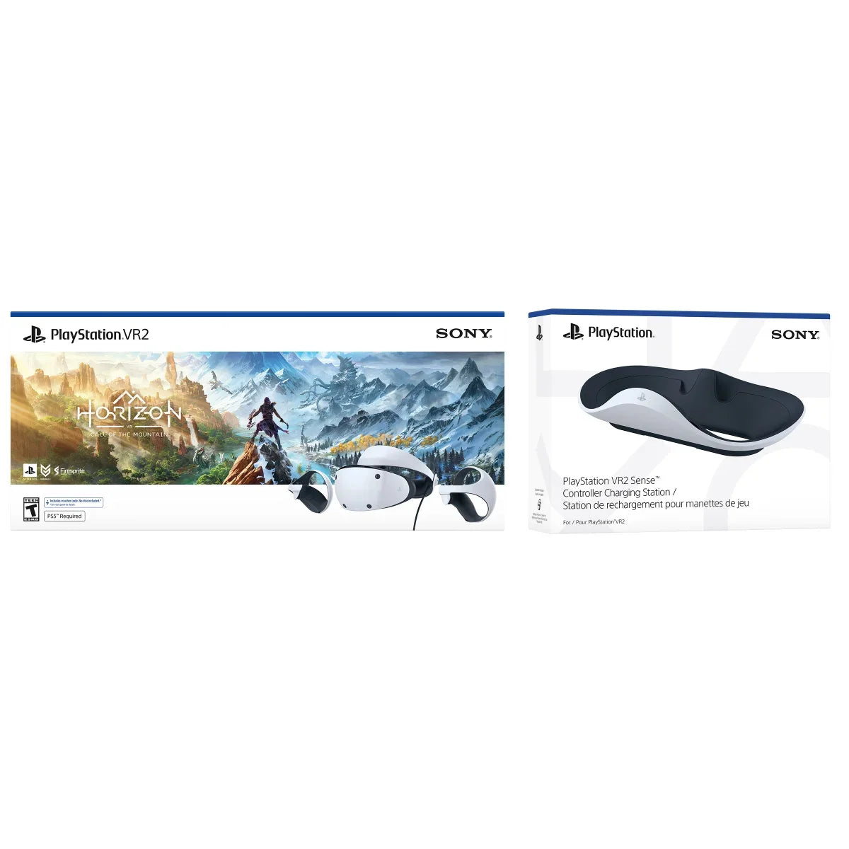 PlayStation VR2 Horizon: Call of the Mountain and Charging Station Bundle