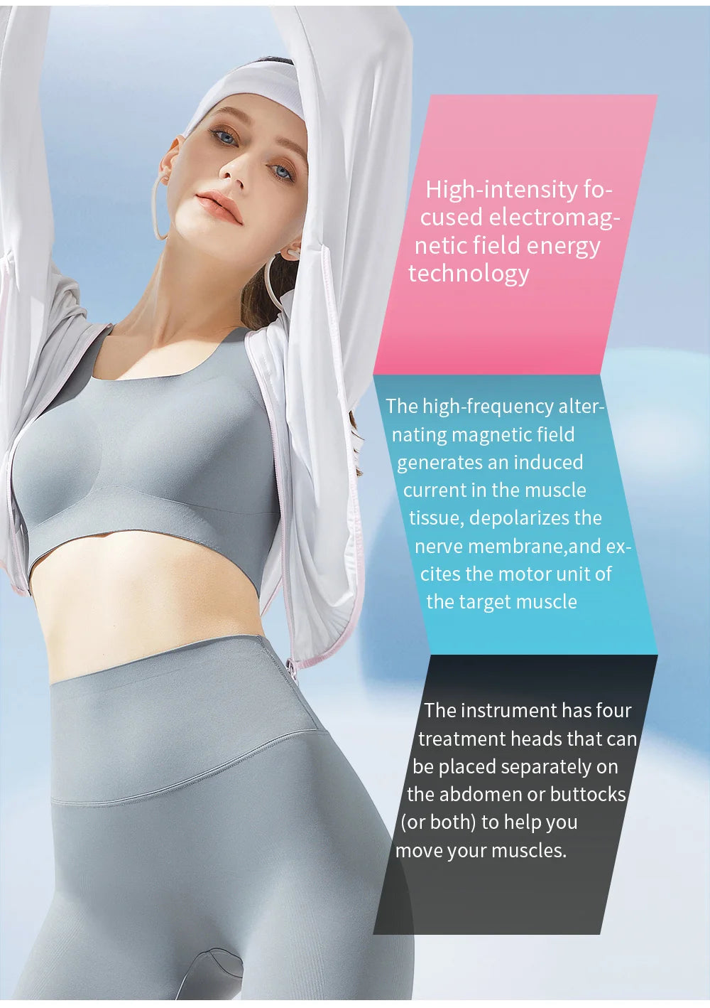 MYoslim Sculpt Machine 15Tesla 6500w EMS RF Fat Slimming Burning Muscle Stimulation Body Sculpting 15 Electromagnetic Therapy