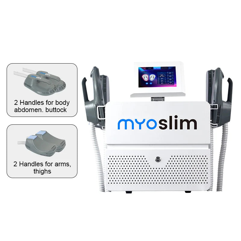 MYoslim Sculpt Machine 15Tesla 6500w EMS RF Fat Slimming Burning Muscle Stimulation Body Sculpting 15 Electromagnetic Therapy