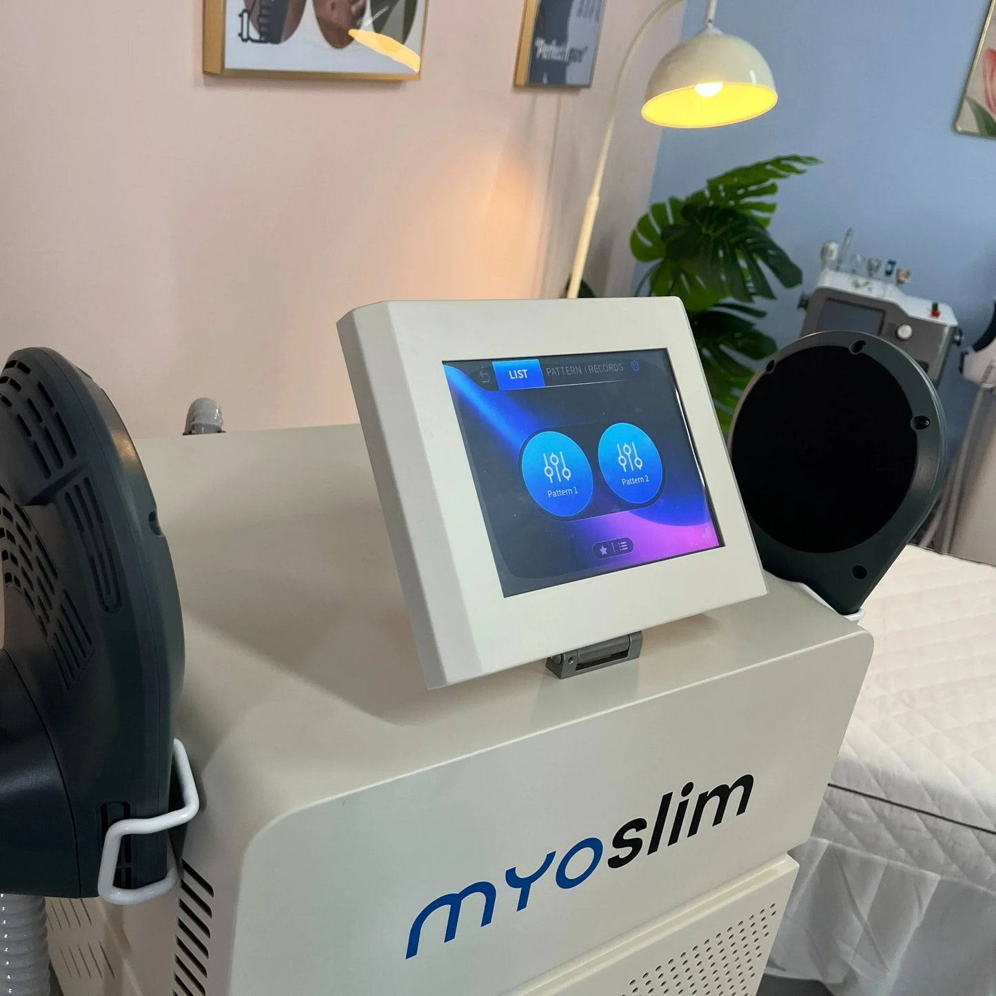 MYoslim Sculpt Machine 15Tesla 6500w EMS RF Fat Slimming Burning Muscle Stimulation Body Sculpting 15 Electromagnetic Therapy
