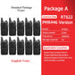 10 Pcs Wholesale Mini Walkie Talkie Retevis Rechargeable Walkie-talkies Two-way Radio RT622 PMR446 Radio Hotel Restaurant Retail