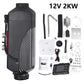Low Noise Car Heater 2KW 12V/Air Heater With LCD Remote Control Integrated Parking Heater RV Truck Boat