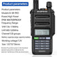 Baofeng UV 9R PRO IP68 Waterproof Walkie Talkie UHF/VHF 8W Dual Band High Power Long Range Radio + Earpiece