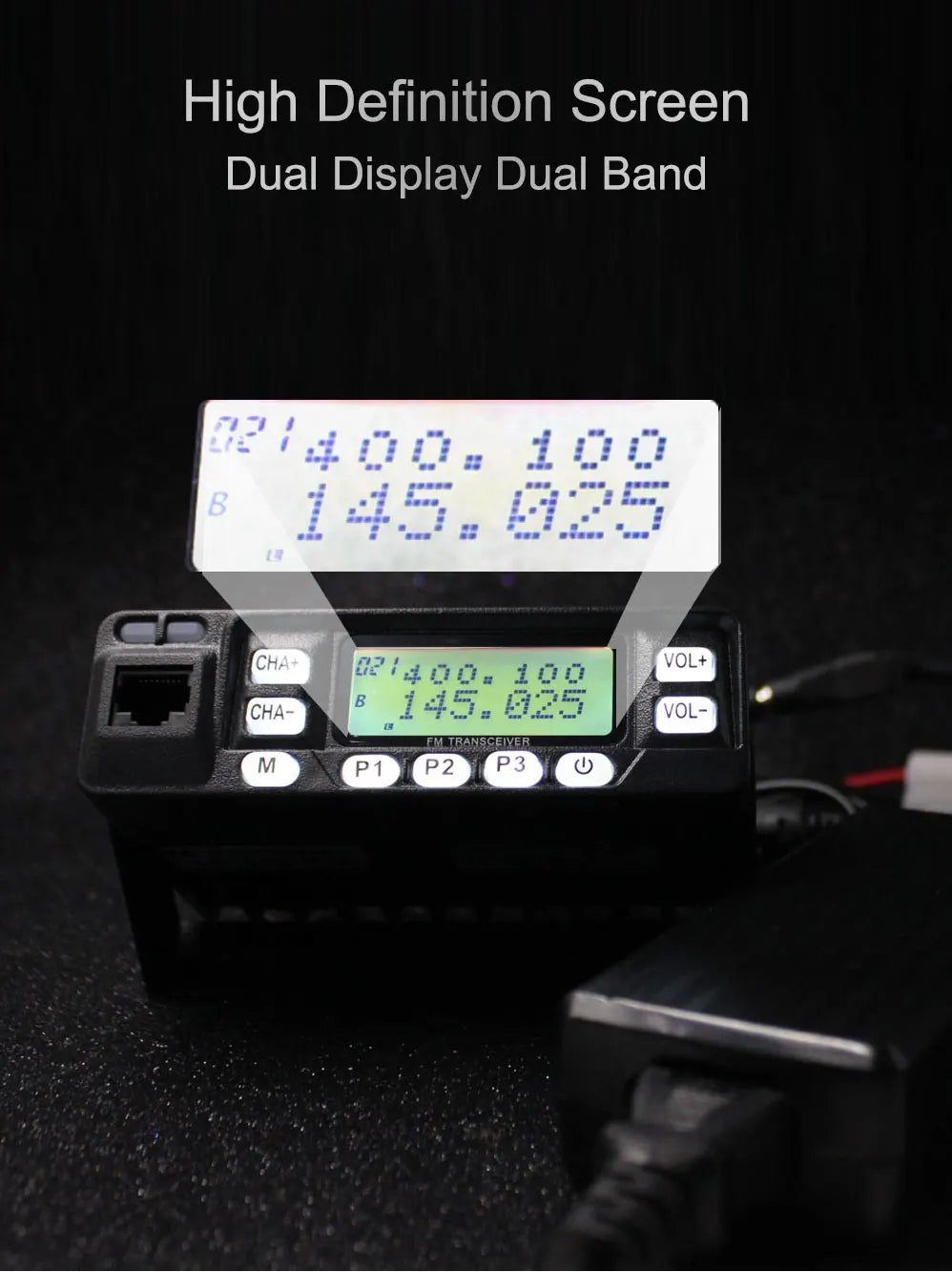 LEIXEN VV-898S 25W Dual band 144/430MHz Mobile Transceive Amateur VV898S Ham Radio Two Way Radio