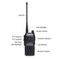 2PCS Baofeng UV-82 5W Dual Band 136-174 & 400-520MHz Walkie Talkie UV82 128 Channels CTCSS DCS Portable Ham Radio