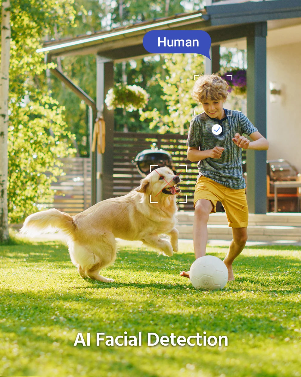 ANNKE 4MP Super HD PoE Network PTZ IP Security Camera with 2.8-12mm 4X Motorized Optical Zoom H.265+ Indoor Outdoor IP Camera