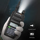 Baofeng UV 9R PRO IP68 Waterproof Walkie Talkie UHF/VHF 8W Dual Band High Power Long Range Radio + Earpiece