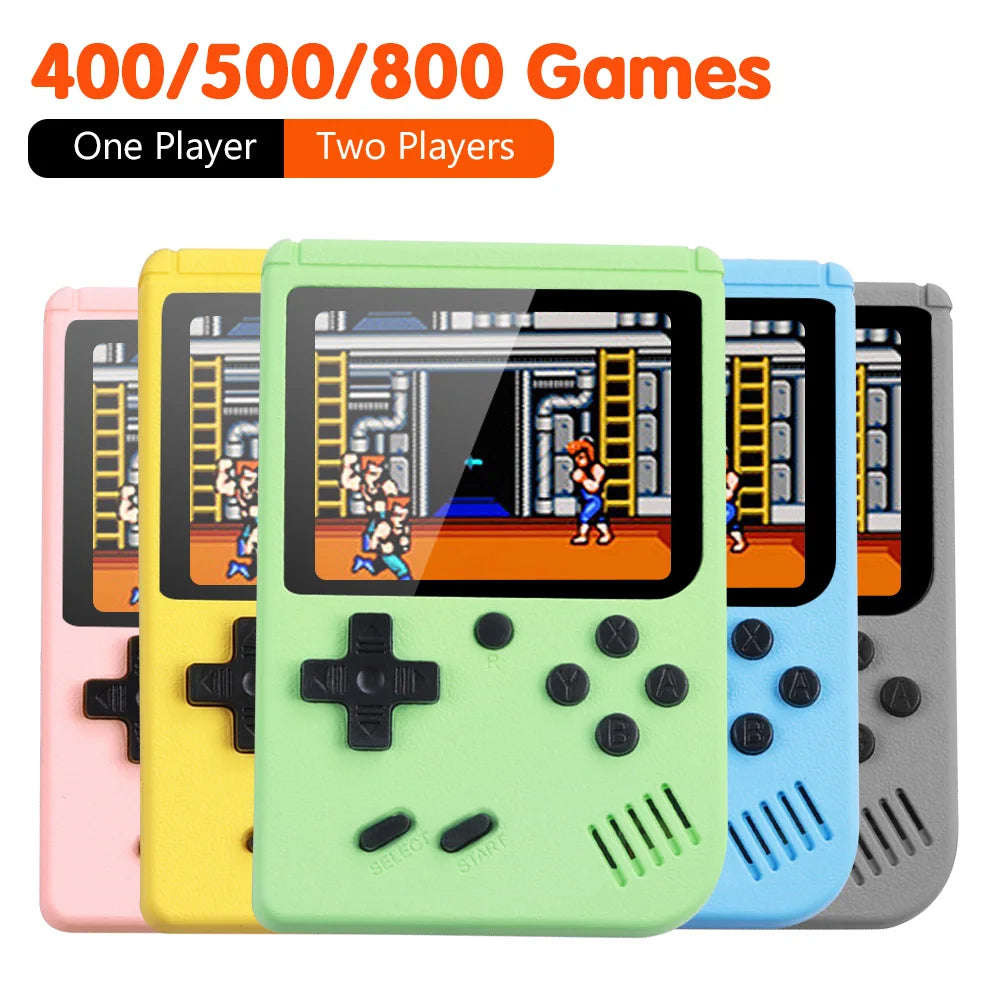 500 Games In One Portable Mini Electronic Video Game Player Kids Electronic Game Toy For Children Handheld Game Console