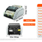 SucceBuy 1000Pcs/Min Money Counter Business Cash Register Euros Bills Fake Banknote Detector by UV & MG Function for Banks Shops