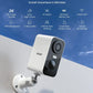 ieGeek 2K Wireless Security Camera Outdoor Colorful Night Vision, Rechargeable Battery CCTV Camera Systems, WiFi Home