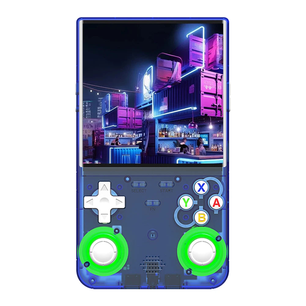 R36 Ultra Retro Handheld Game Console 4.0 Inch IPS Screen Portable Video Game Player Portable Pocket Video Player Gift for Kids