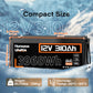 12V 310Ah LiFePO4  Battery 3968Wh Energy 200A BMS 15000 Cycles A+ Cells For RV/ Boat/ Solar Energy/ Off Grid/ Trolling Motor