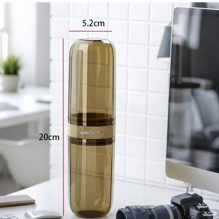 Portable Toothpaste Toothbrush Protect Holder Case Travel Camping Storage Box Protect Toothbrush Toothpaste from Dirt and Damage