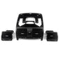 MAGICKIT Dashboard Central Air Outlet Vent Set Fit For 2004-2011 VW Jetta Golf Rabbit MK5 car air conditioner