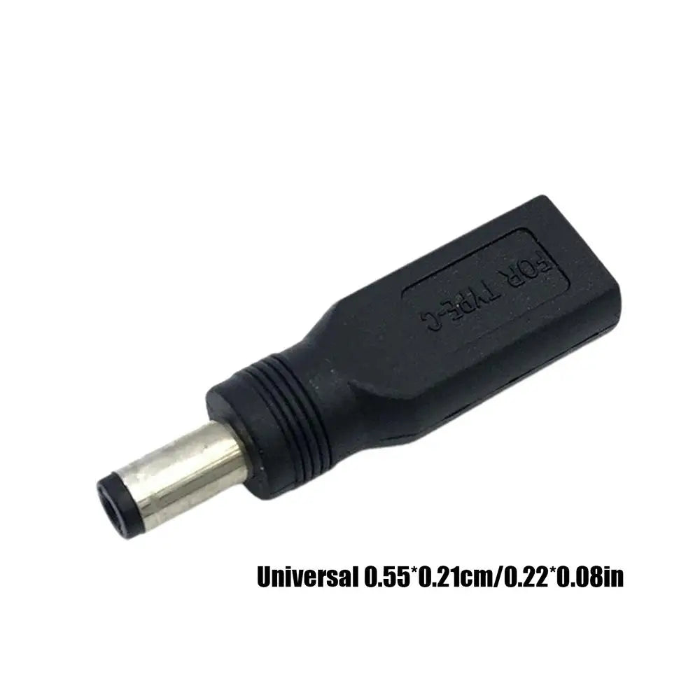 USB Type C Micro USB to DC5521 Electric Plug Converter Mobile Phone Charging Adapter Head 5V Interface