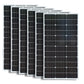Rigid 1000W 600W 500W Solar Panel Photovoltaic Module 400W 300W 200W 100W 19.8V Monocrystalline Solar Panels Battery Charger