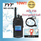 TYT MD-UV390 10W GPS PLUS DMR Digital Radio 5W/10W GPS AES256 Encryption Optional IP67 VHF/UHF Dual Band Digitale Walkie Talkie