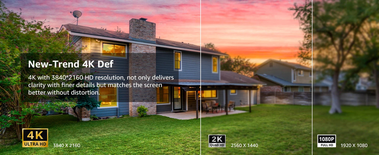 ANNKE 8MP Surveillance Camera 4K IR PoE IPC Build-in Mic Vehicle Human Detection CCTV Cameras Weatherproof