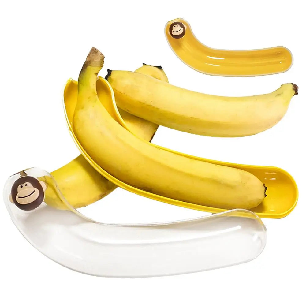 Banana Saver Outdoor Banana Protector Container Keeper Storage Box Fruit Saver Banana Case Banana Holder Lunch Travel