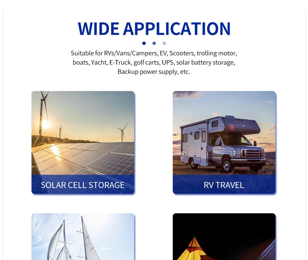 US Stock 320AH Lifepo4 Battery Rechargeable lithium iron phosphate batteries DIY 12V 24V 48V For EV Golf Cart Boat with busbars