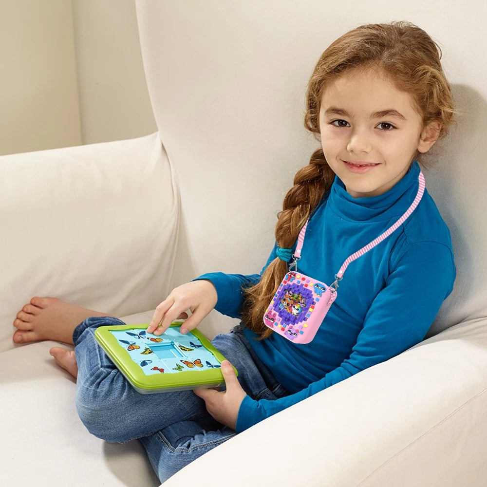 Protective Case For Bitzee Digital Pet Soft Silicone Protective Cover With Lanyard Dustproof Carrying Case Bag Accessories