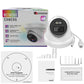 Hikvision Compatible 5MP/8MP Hybrid Light IP Camera Human Vehicle Detection 2-way Audio Home Outdoor Security Video Surveillance