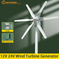 3000W Windmill 12V 24V 48V 6 Blades Wind Turbine Generator With MPPT Controller Low Start Wind Speed Free Energy Home Appliance