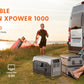 Ctolity XP1000 1800W Portable Power Station 1024Wh LiFeP04 Battery Solar Generator Solar for Camping UPS function Pure Sine Wave