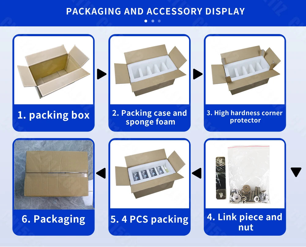 US Stock 320AH Lifepo4 Battery Rechargeable lithium iron phosphate batteries DIY 12V 24V 48V For EV Golf Cart Boat with busbars
