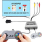 2025 Retro Game Console, Mini Video Game System, Built-in 620 Classic Games, Plug-and-Play TV Game Console with AV Output Port