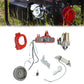 Electric Start Kit 5.5 / 6.5Hp Engine Starter 4 Stroke Ignition Kit Chicken Stick Engine Starter Flywheel For GX160 GX200
