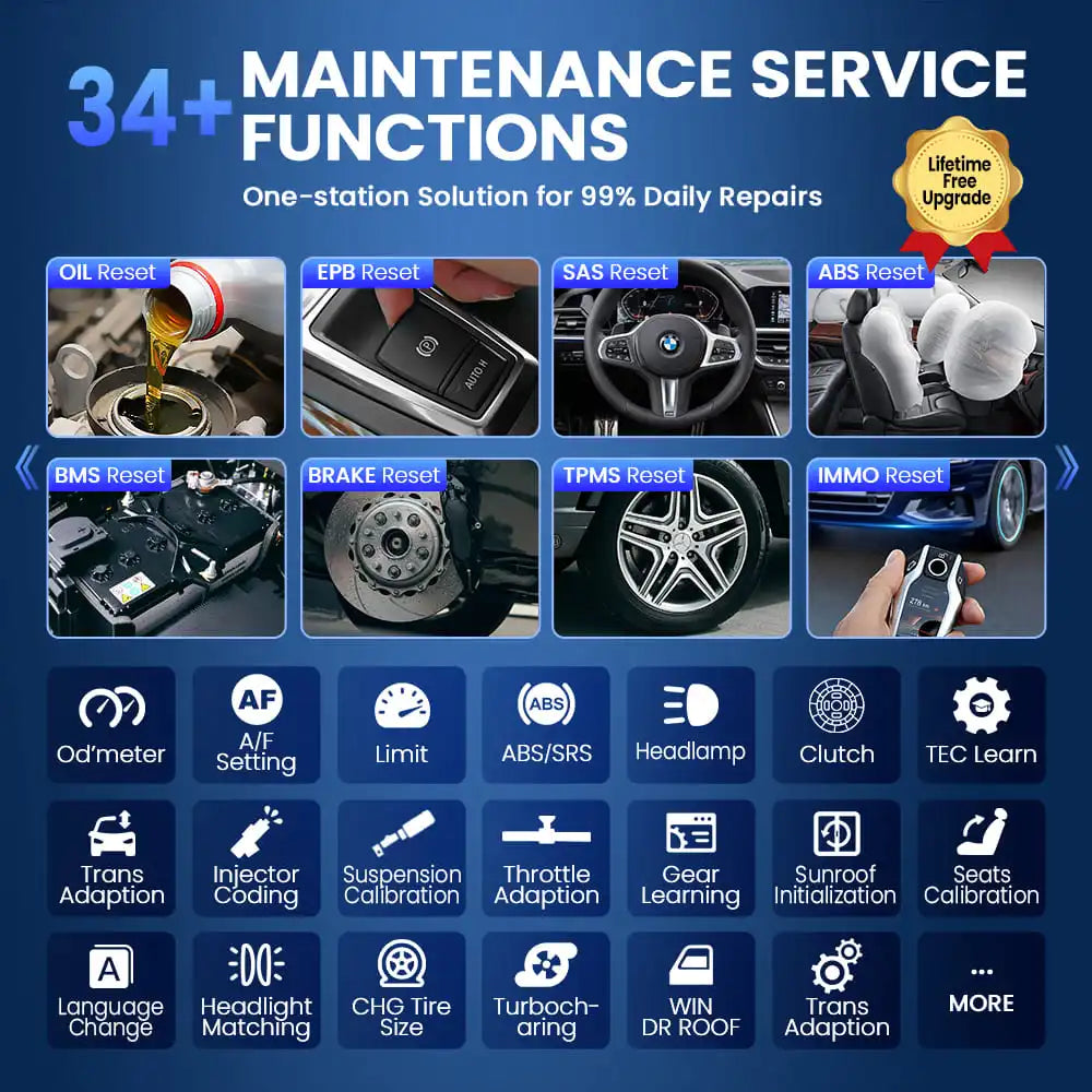 THINKCAR THINKSCAN 689 Professional Car Diagnostic Tools CANFD DOIP Bi-directional ECU Coding 34 Reset Full System Obd2 Scanner