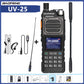 Baofeng UV-25 Air Band Walkie Talkie Wireless Copy Frequency NOAA Type-C Charger AM Long Range UHF VHF 999CH Ham Two Way Radio