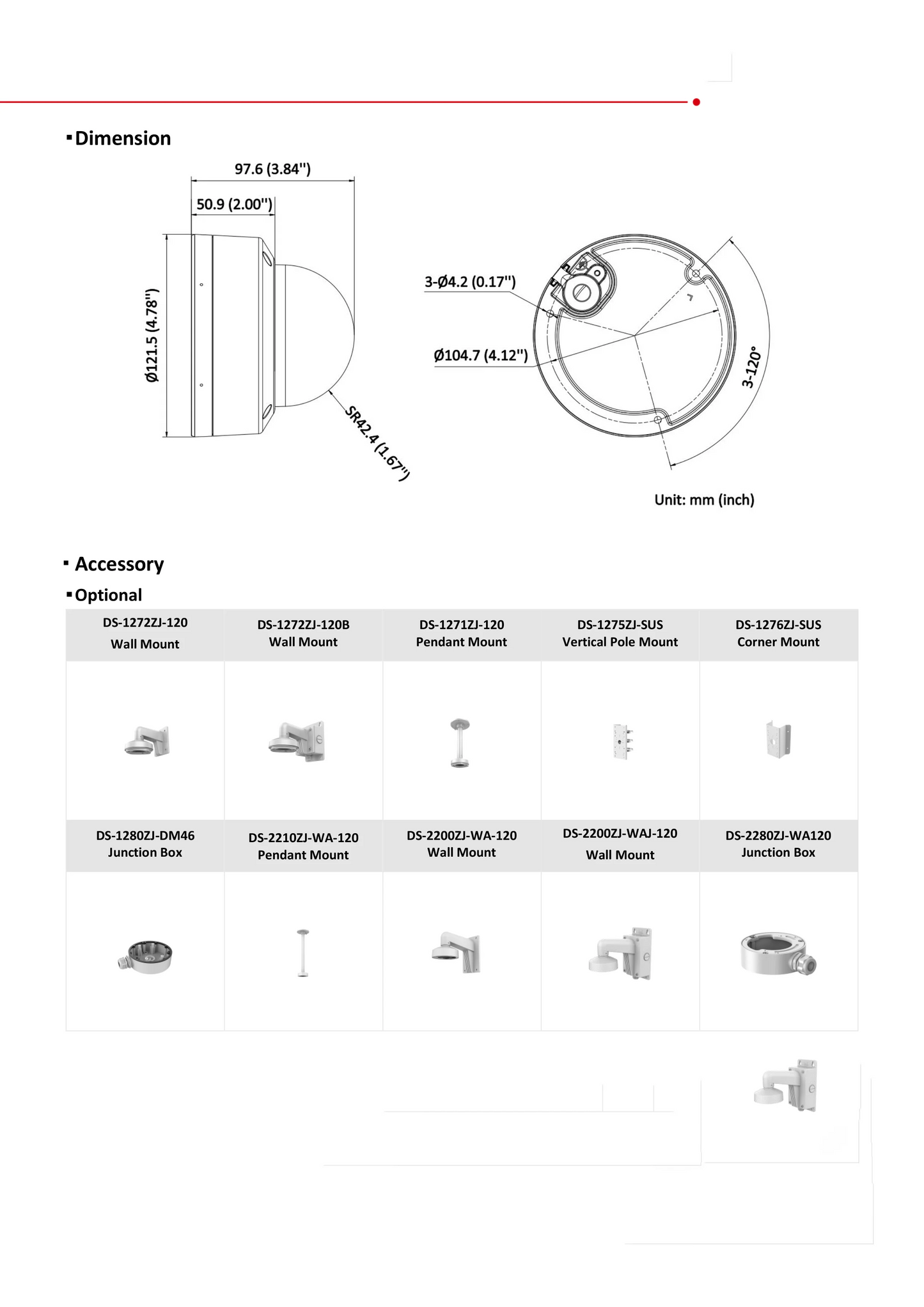 Hikvision 8MP IP Camera DS-2CD1183G2-LIUF POE Built-in Mic 4K Smart Hybrid Light Dual-Light SD Card Slot IR Dome Network Camera