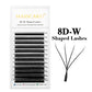 MASSCAKU 3D 4D 5D 6D 7D 8D 10D W Shaped Eyelash Natural Soft Lightweight Individual W Style Premade Fans Eyelashes Extensions