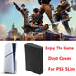 Vertical/Horizontal Dust Cover for PS5 Slim Protective Case Anti-Scratch Host Guard Case for Playstation 5 Slim Accessories