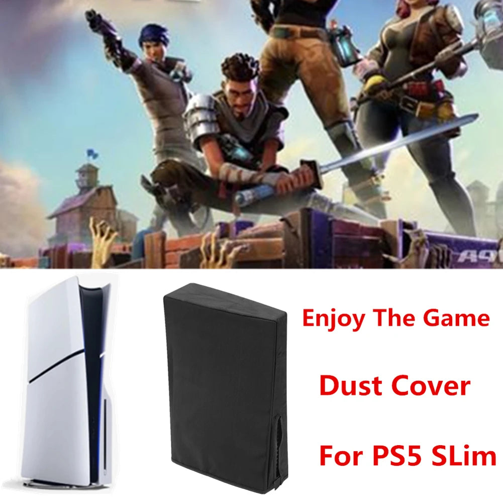 Vertical/Horizontal Dust Cover for PS5 Slim Protective Case Anti-Scratch Host Guard Case for Playstation 5 Slim Accessories