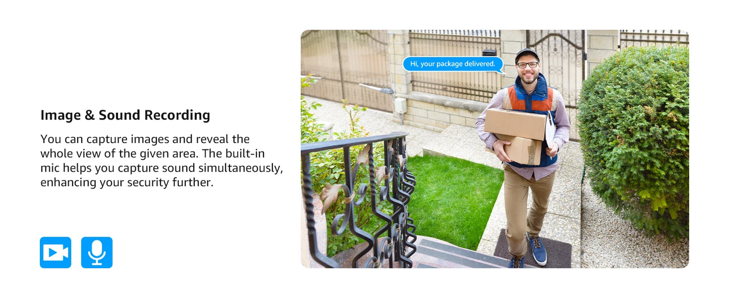 ANNKE 8MP Surveillance Camera 4K IR PoE IPC Build-in Mic Vehicle Human Detection CCTV Cameras Weatherproof