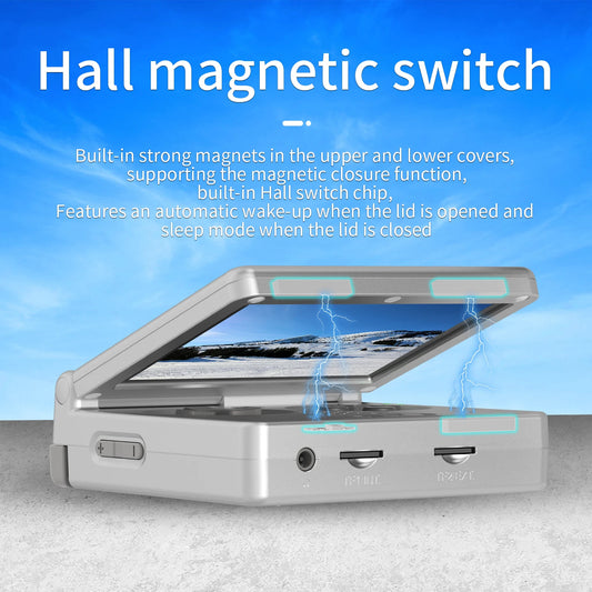 ANBERNIC RG35XXSP 3.5'' IPS Screen Flip Handheld Console Linux 64G System HDMI-compatible TV Output 64G Portable Gaming Console